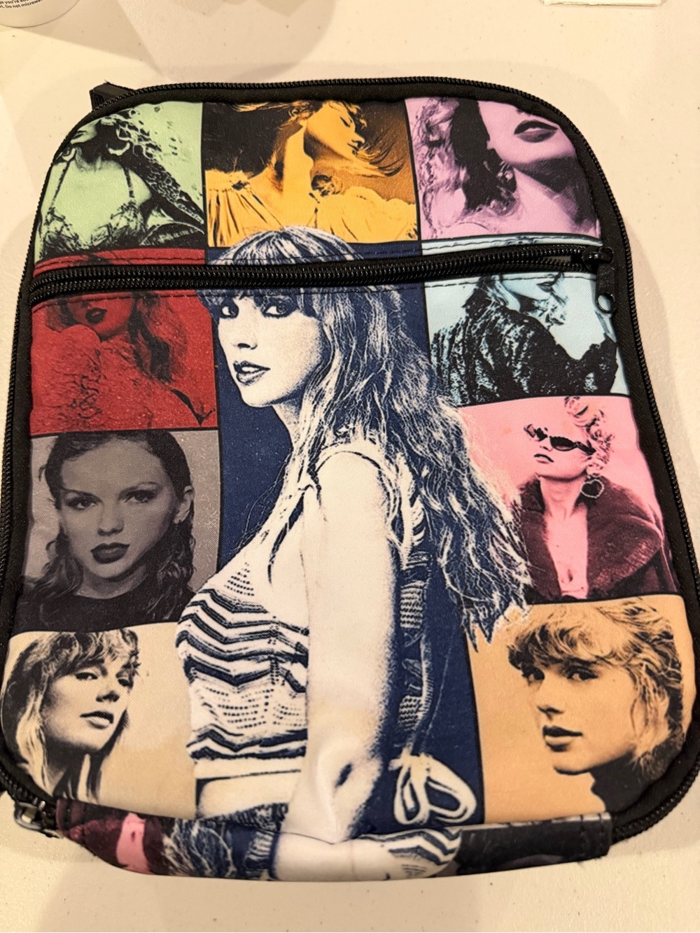 Multicolor Graphic Lunch Bag